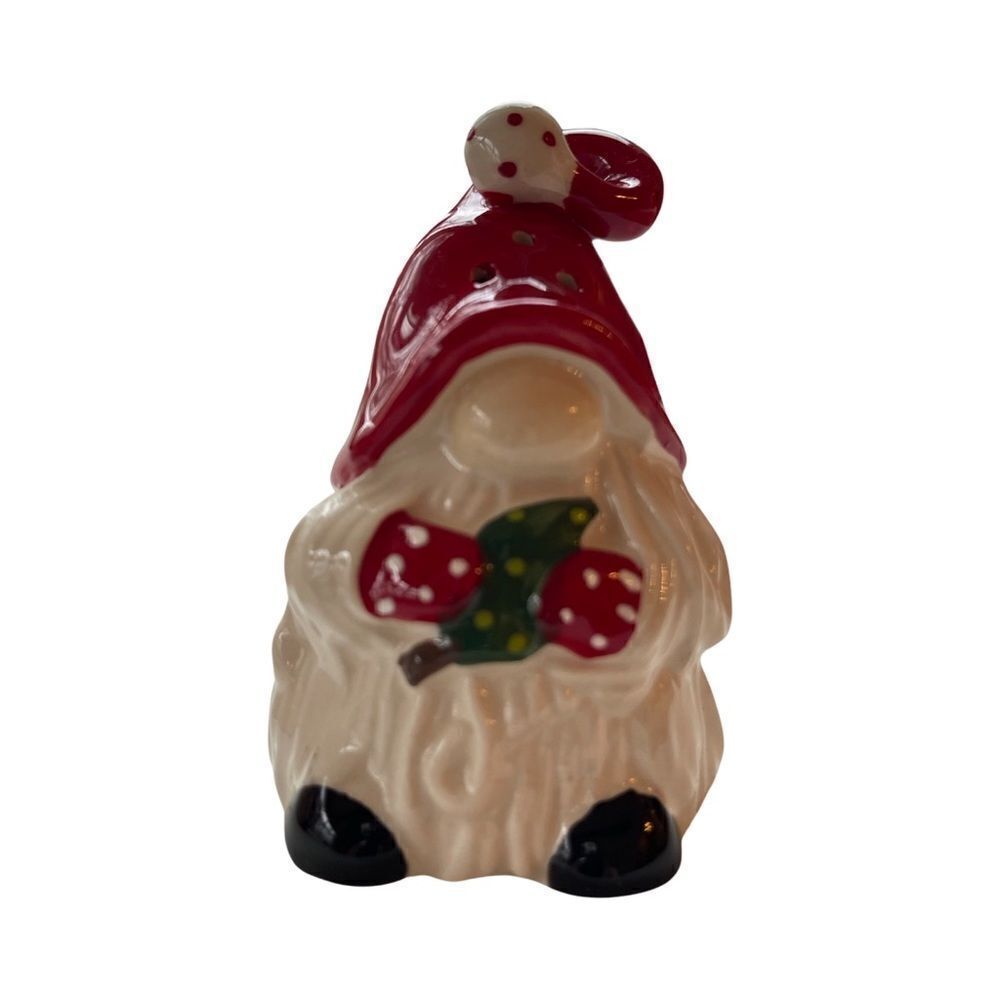 Blue Sky Holiday Christmas Gnomes Salt & Pepper Set New in Box - Picture 3 of 12